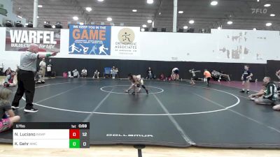 57 lbs Rr Rnd 4 - Noah Luciano, Rampage vs Kendyl Gehr, Mosers Mat Club