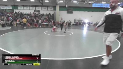 55-60 lbs Semifinal - Tj Coufal, 2TG vs Henry Hunsel, Greater Heights Wrestling