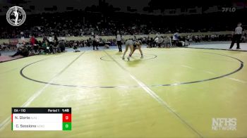 6A - 110 lbs Semifinal - Coty Sessions, NORMAN NORTH vs Nataly Gloria, ALTUS