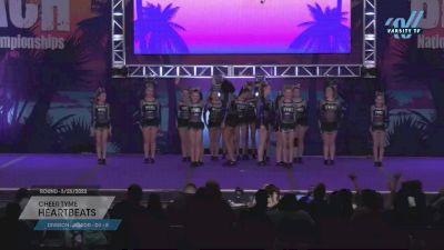 Cheer Tyme - Heartbeats [2023 L1 Junior - D2 - B 3/25/2023] 2023 ACDA Reach the Beach Grand Nationals - DI/DII