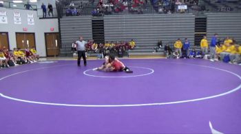 160 lbs Placement Matches (8 Team) - Nathan Powell, Carmel vs Joey Pierre, Evansville Mater Dei