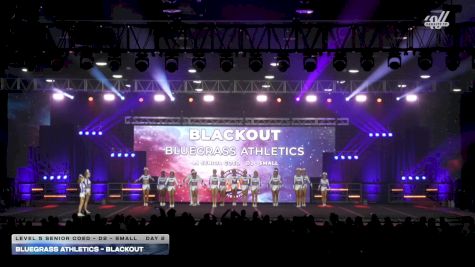 Bluegrass Athletics - Blackout [2025 L5 Senior Coed - D2 - Small Day 2] 2025 WSF Grand Nationals