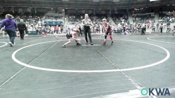 76 lbs Quarterfinal - Kooper Cabelka, Elgin Wrestling vs Porter Hall, Husky WC