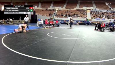 190-D4 Champ. Round 1 - Ian Yellowhair, Page High School vs Robert Ibarra, Santa Cruz Valley Union High School