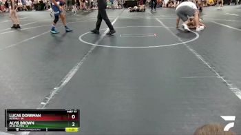 88 lbs Round 4 (8 Team) - Lucas Dorrman, M2TCNJ vs Alyis Brown, 84 Athletes