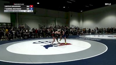65 lbs Champ. Round 2 - Lincoln Gregersen, Colorado vs Gabriel Bouyssou, Spartan Combat RTC/ Titan Mercury Wrestling Club (TMWC)