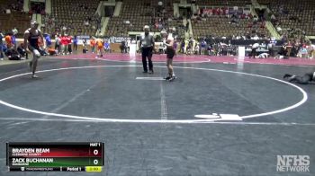 1A-4A 175 Semifinal - Zack Buchanan, Ranburne vs Brayden Beam, Cleburne County