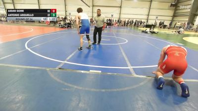 152 lbs Round Of 64 - Aidan Gore, NC vs Antonio Arguello, CT