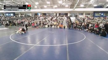 126 lbs Cons. Round 4 - Atreus Cougar Wilson, American Fork vs Gunner Knudsen, Westfield