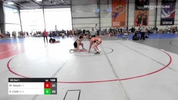 220 lbs Rr Rnd 1 - Mason Keiper, Young Guns Blue vs Shane Cook, Michigan Grapplers