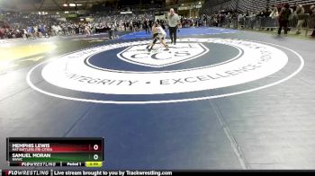 105 lbs Semifinal - Samuel Moran, NWWC vs Memphis Lewis, Mat Rattlers (Tri-Cities)