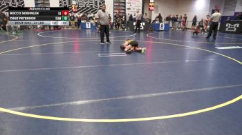 84 lbs Quarterfinal - Rocco Soehnlen, G3 vs Cruz Peterson, Team Donahoe