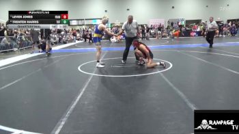 165 lbs Quarterfinal - Leven Jones, SC Punisher vs Trenten Harris, Topeka Blue Thunder