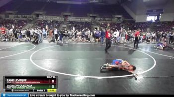 66-67 lbs Round 1 - Jackson Quezada, Pikes Peak Warriors Wrestling vs Zane Leveque, Steel City Reloaded Wrestling Club