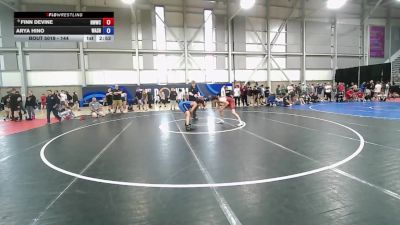 144 lbs Champ. Round 1 - Finn Devine, NWWC vs Arya Hino, Washington