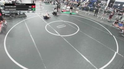 82 lbs Champ. Round 1 - Leo Vasquez, Cal Grapplers Wrestling Club vs Gavin Miller, Rancho Bernardo WC
