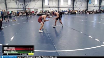 Elite 149 lbs Cons. Round 4 - Walker Bents, Minnesota State Mankato vs Josh Cherba, Wisconsin-La Crosse