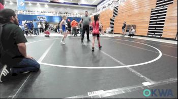 62 lbs Rr Rnd 1 - Rose Reyna, Carl Albert vs Emersyn Edge, Piedmont Youth