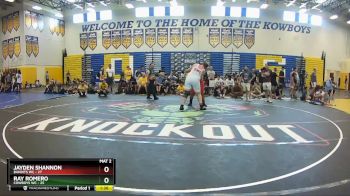 285 lbs Quarters & Wb (16 Team) - Jayden Shannon, Bandits WC vs Ray Romero, Cowboys WC
