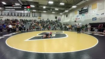 120 lbs Semifinal - Catherine Hendricks, Torrington vs Viviana Soto, Cheyenne East