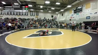 120 lbs Semifinal - Catherine Hendricks, Torrington vs Viviana Soto, Cheyenne East