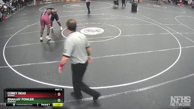 5A 285 lbs Quarterfinal - Enahjay Fowler, Dorman vs Corey Deas, Wando