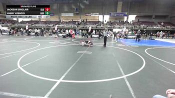 73 lbs Rr Rnd 5 - Jackson Sinclair, Elbert County Wranglers vs Avery Atencio, Arvada West