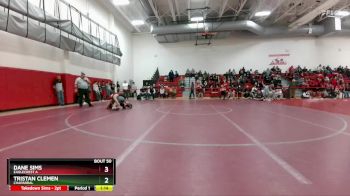 132 lbs Champ. Round 1 - Tristan Clemen, Chaparral vs Dane Sims, Eaglecrest A