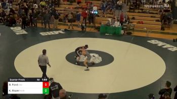 Quarterfinal - Ben Ford, Cohasset vs Kagan Roper, Plymouth South