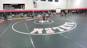 175 lbs Champ. Round 3 - Brody Kelly, Elmhusrt (IC CATHOLIC) vs Tristan Radeke, Joliet (WEST)