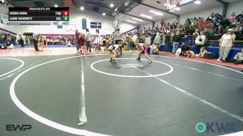 67 lbs Semifinal - Koen King, Team Tulsa Wrestling Club vs Liam Garrett, Collinsville Cardinal Youth Wrestling