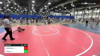 81 lbs Semifinal - Jasmine Anderson, Hard Drive Wrestling vs Logan Flynn, Summit Wrestling Academy