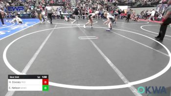 132 lbs Quarterfinal - Hayden Coxsey, Piedmont vs Elijah Nelson, Woodward Youth Wrestling