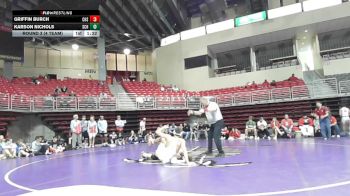 138 lbs Round 3 (4 Team) - Griffin Burch, Crismon High School vs Karson Nichols, Smith Center HS