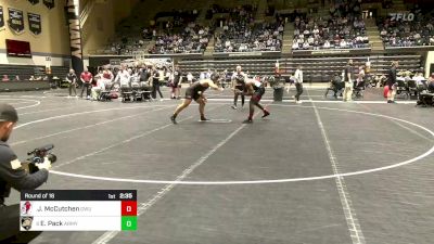 197 lbs Round Of 16 - Josh McCutchen, Gardner-Webb vs Eli Pack, Army