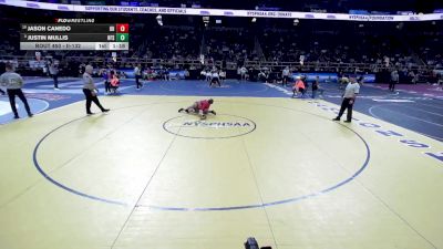 II-132 lbs Quarterfinal - Jason Canedo, Deposit/Hancock vs Justin Mullis, Hudson Falls