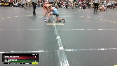 125 lbs Quarterfinal - Mack Harrison, Frankton Wrestling Club vs Eli Shepherd, Somerset