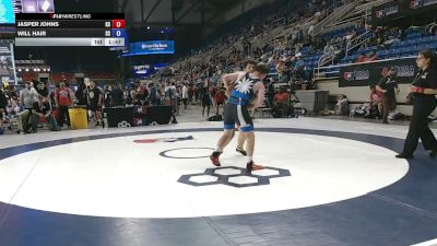 165 lbs Cons. Sub-rd Of 16 - Jasper Johns, Kansas vs Will Hair, South Carolina