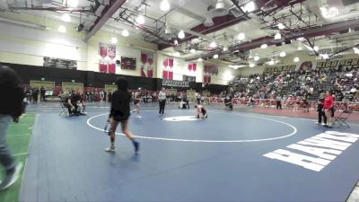 100 lbs Cons. Round 1 - Calista Kilen, Big Bear vs Valeria Rodriguez, Santiago/GG