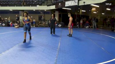 135 lbs Cons. Sub-semis - Eli Grotelueschen, Dodgeland Youth Wrestling vs Quinn McLeod, Team Indiana