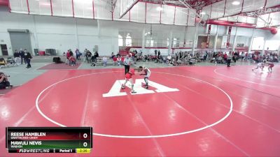 165 lbs Quarterfinal - Mawuli Nevis, Wabash vs Reese Hamblen, Unattached-UIndy