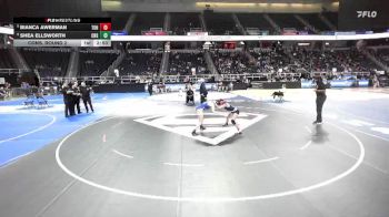 100 lbs Cons. Round 2 - Shea Ellsworth, Cicero North Syracuse-3 vs Bianca Awerman, Town Of Huntington-11