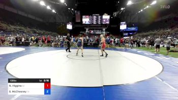 138 lbs Cons 16 #2 - Nathanial Higgins, Arizona vs Garrett McChesney, Texas