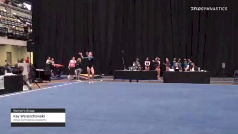 Kay Warpechowski - Women's Group, Altius Gymnastics Academy - 2021 Women's Xcel Region 4 Championships