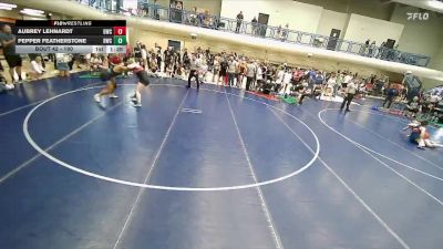 190 lbs Round 1 - Pepper Featherstone, Ravage Wrestling Club vs Aubrey Lehnardt, Grantsville Wrestling Club