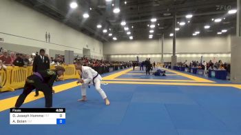 Darrin Joseph Homme vs Allen Bolen 2024 World Masters IBJJF Jiu-Jitsu Championship