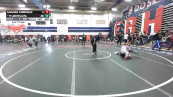 126 lbs Cons. Round 6 - Raymond Contreras, Jurupa Valley vs Tyler Hiraoka, JW North