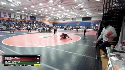 174 lbs Quarterfinal - Cale Callahan, Otterbein vs Dejon Glaster, Millikin University