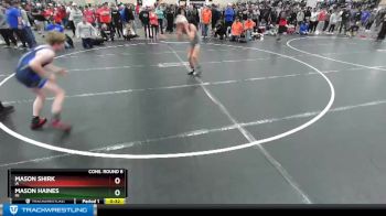 106 lbs Cons. Round 8 - Mason Shirk, IA vs Mason Haines, MI