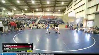 106 lbs Finals (8 Team) - Hunter Arriaga, MONTANA1 vs Roman Luttrell, NEW MEXICO1